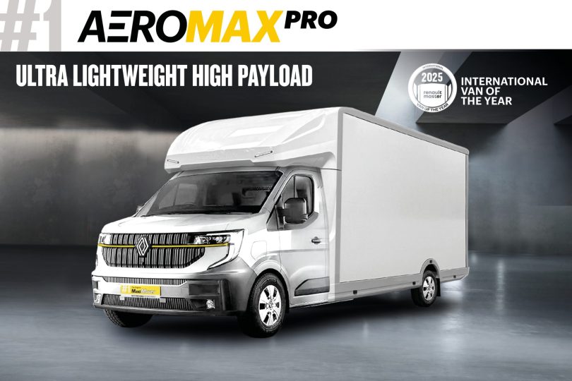 *2025 PRE LAUNCH Renault AeroMAX PRO 4.1M x 2.5M STOCK IMAGES px