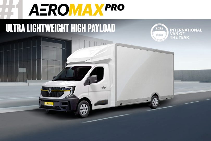 2025 PRE LAUNCH Renault AeroMAX PRO 4.5M x 2.7M STOCK IMAGES px