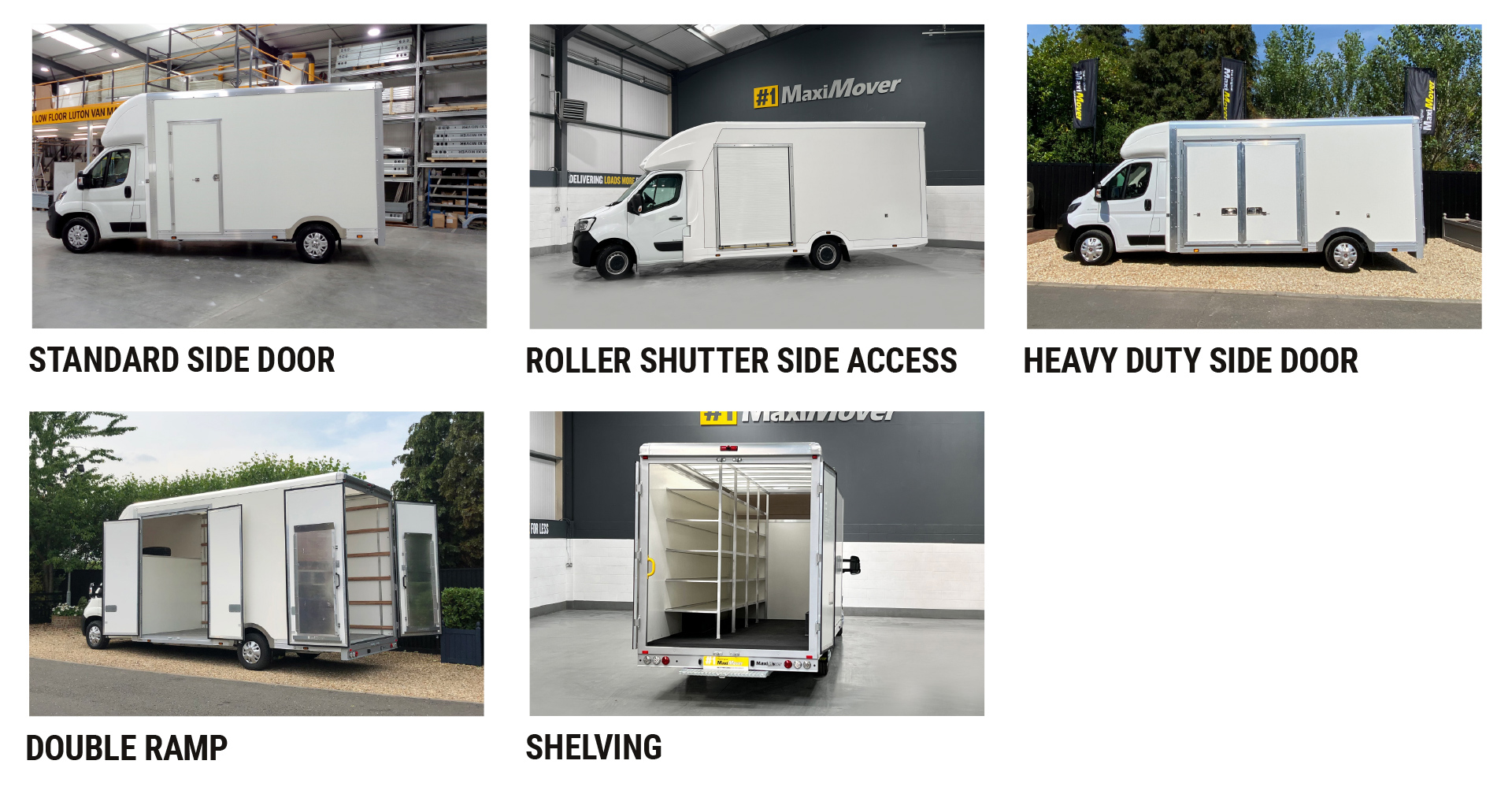 Bespoke Options for Low Floor Catering Vans