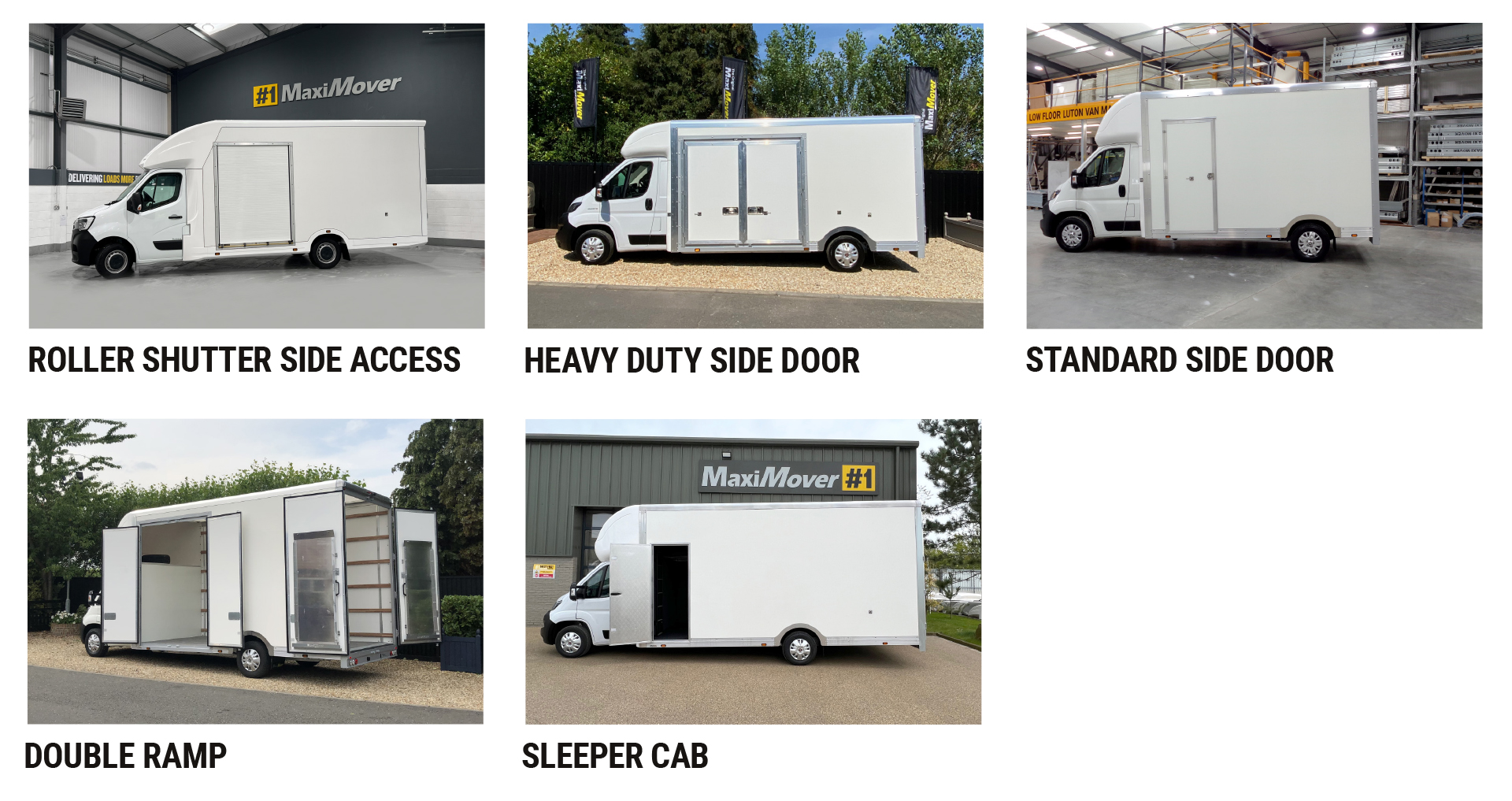 Bespoke Options for Low Loader Luton Vans for Waste & Recycling Companies