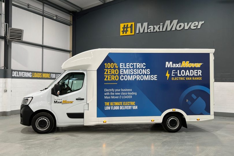 100% Electric | Zero Emissions Low Loader Van