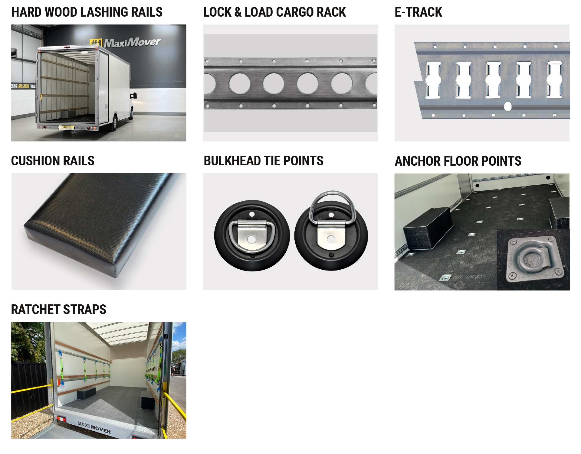 MaxiMover Low Loader Vans with Load Restraints for Waste & Recycling Companies