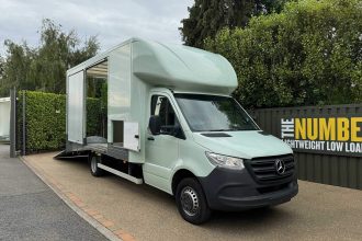 Mercedes HGV 5.0M x 2.5M x 2.3M Car Transporter Van with Loading Ramp