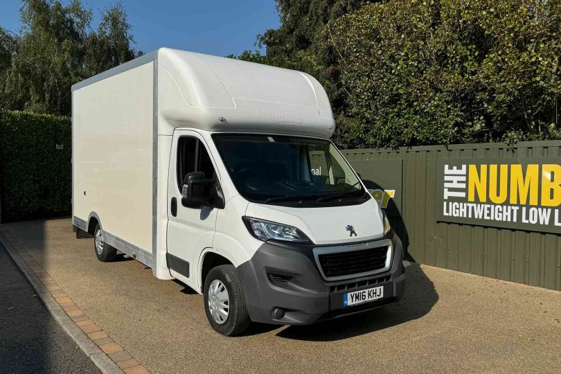 PEUGEOT PART EXCHANGE LOW LOADER LUTON VAN FOR SALE